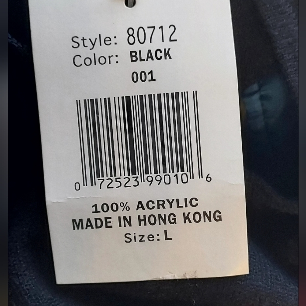 DESIGNERS originals Women’s black  tank top size L new - Picture 6 of 9